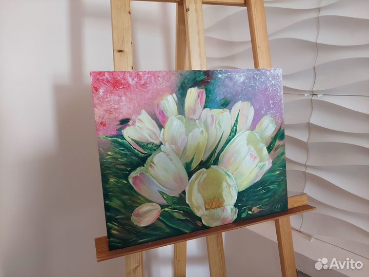 Картины маслом, пастель, батик