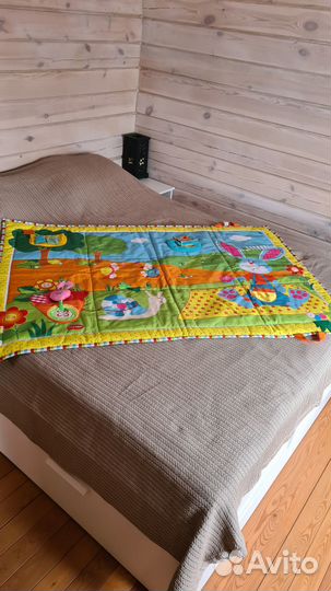 Игровой развивающий коврик tiny love большой