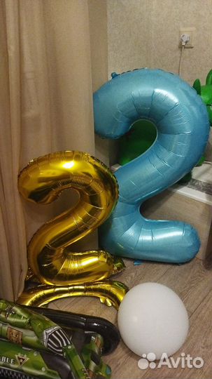 Воздушные шары цифры