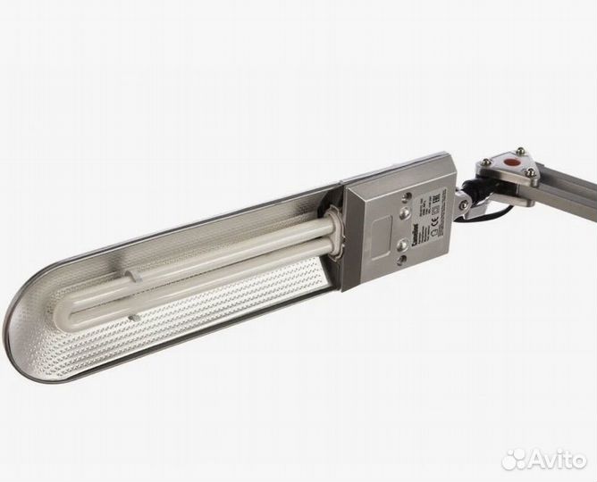 Лампа офисная Camelion серебристый