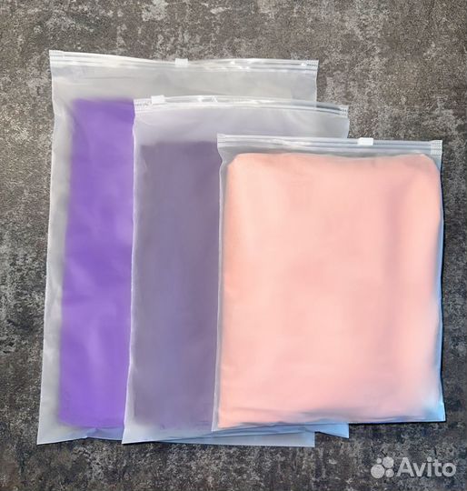 Пакеты Zip Lock с бегунком 50х60 матовые 140 мкр