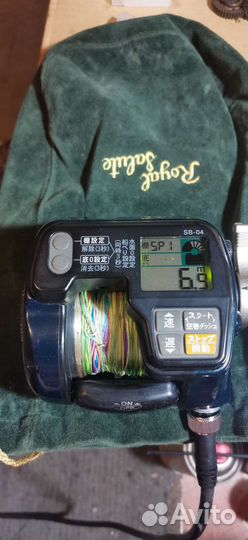 Электрокатушка морская Ryobi VS600L