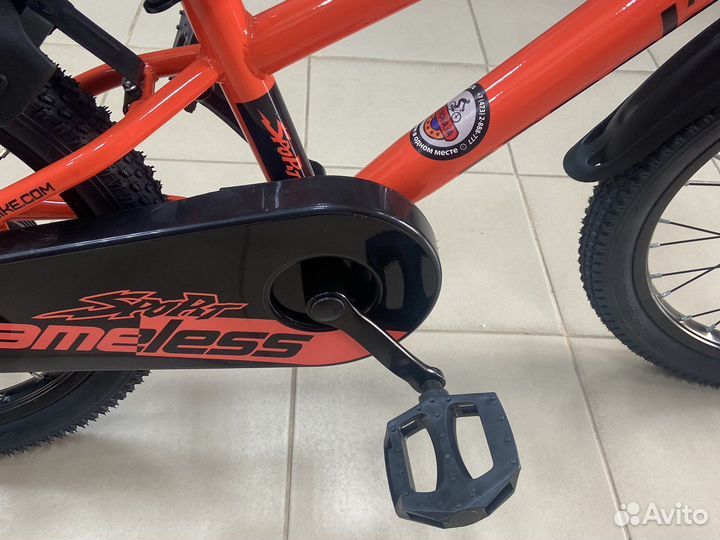 Велосипед 16 Nameless Sport красно-черный