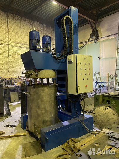 Диссольвер трехосевой