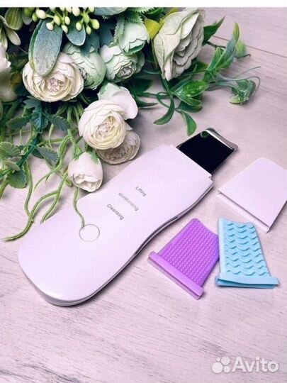 Аппарат для ультразвуковой чистки лица новый