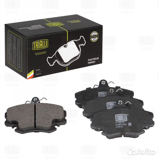 Колодки торм. для а/м Лада Largus (12) 8V/Renault