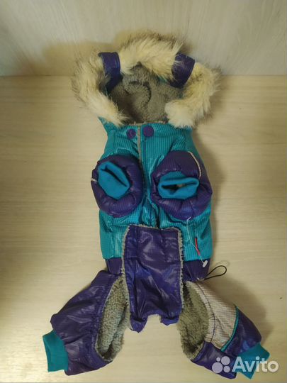 Комбинезон зимний для маленькой собачки
