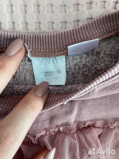 Кофта для девочки zara размер 92
