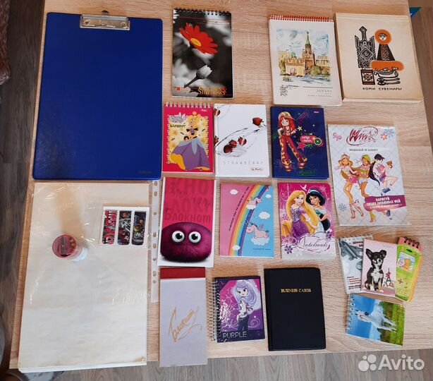 Блокноты бумага карандаши набор Monster High