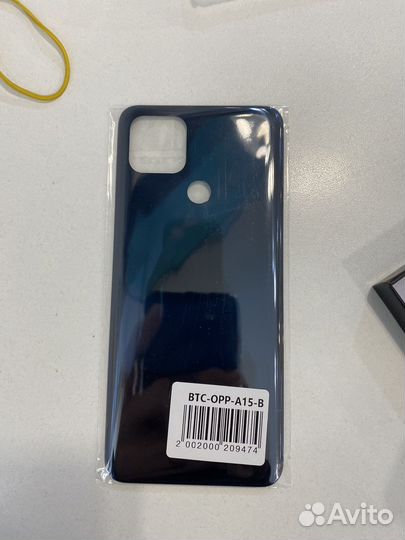 Задняя крышка для орро А15/A15 Черный