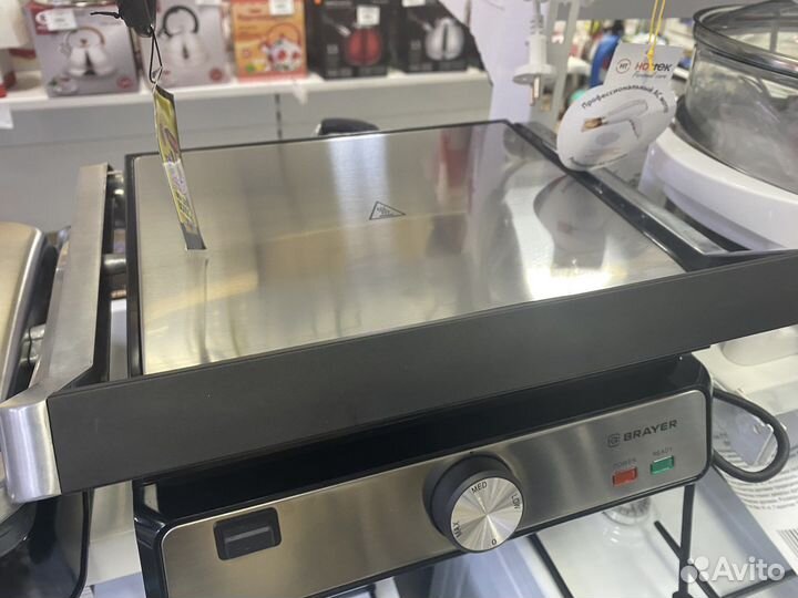 Гриль-пресс 2002BR brayer