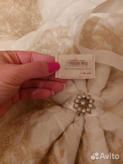 Бортики в манеж,балдахин,одеяло,подушка,постельное