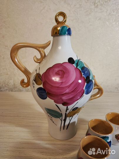 Набор Дулево - Графин, поднос, стопки