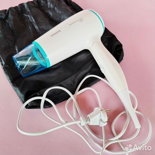 Фен складной Philips Essential Care Travel 1600w