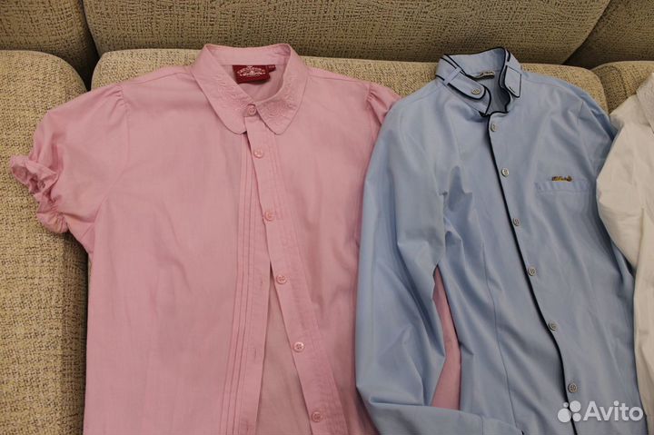 Блузки школьные рост 145-164