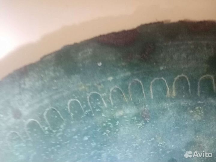 Бронзовое античное зеркало