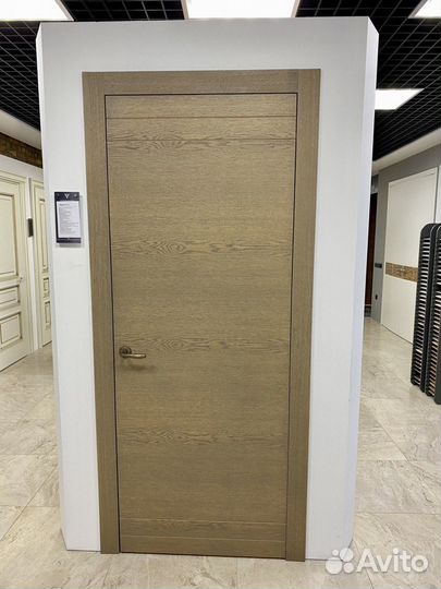 Двери межкомнатные шпон ясеня, дуба