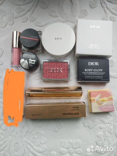 Румяна Dior, Shik, Shisheido, Benefit, Hourglass