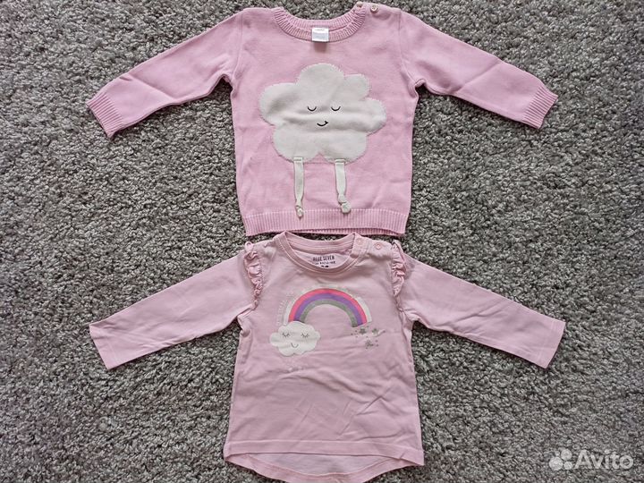 Кофта на девочку 80