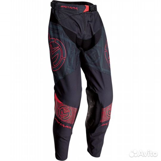 Moose Racing Sahara Red/Black мотоштаны