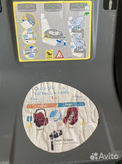 Автолюлька maxi cosi pebble plus с базой isofix