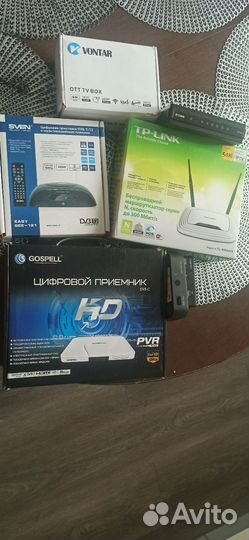 Тв приставки и роутеры
