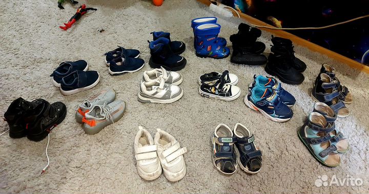 Детская обувь пакетом