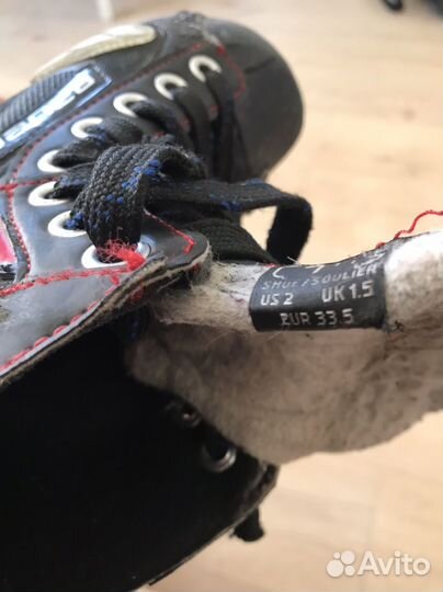 Хоккейные ролики bauer