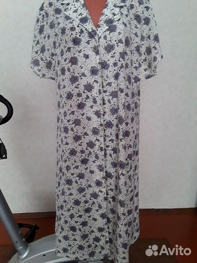 Платье халат винтаж