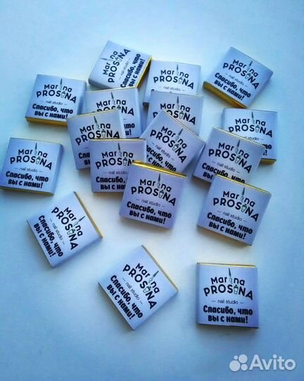 Сувенир шоколад для клиента