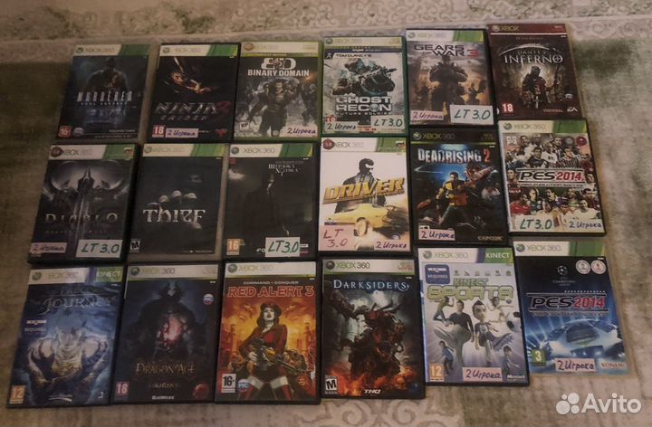 Диски на xbox 360