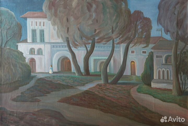 Картина Соловьи. Вячеслав Коренков