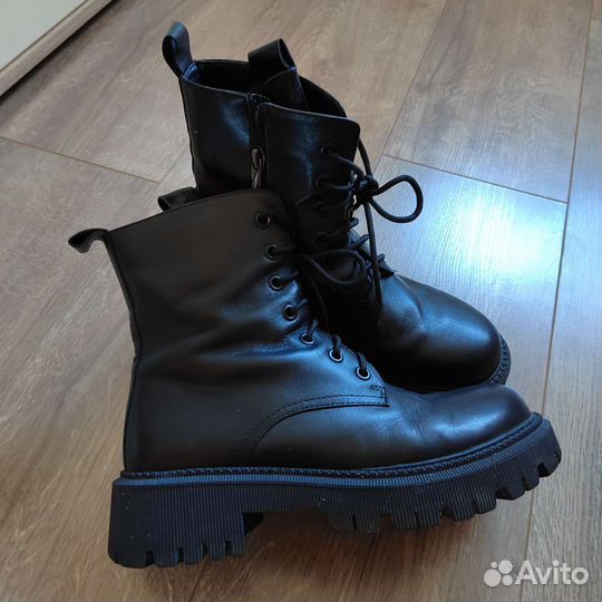 Ботинки женские, нат. кожа, 38