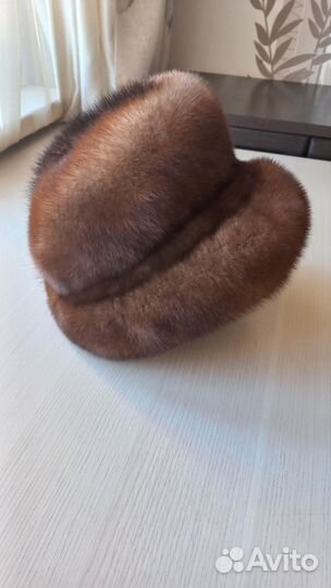 Шапка норковая женская