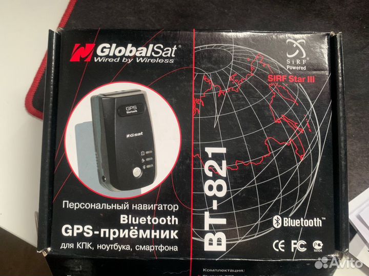 GPS приемник BT-821 GlobalSat