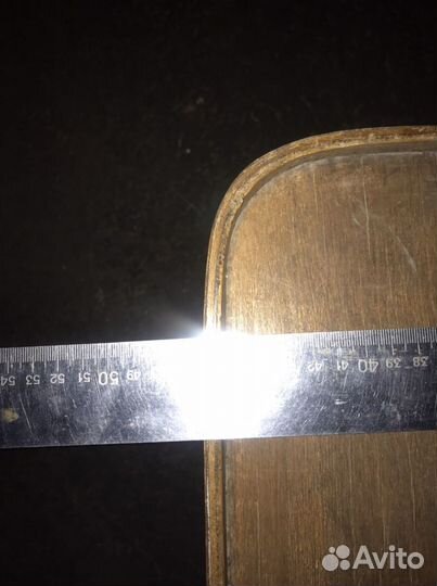 Короб коробка старинный фанерный антиквариат