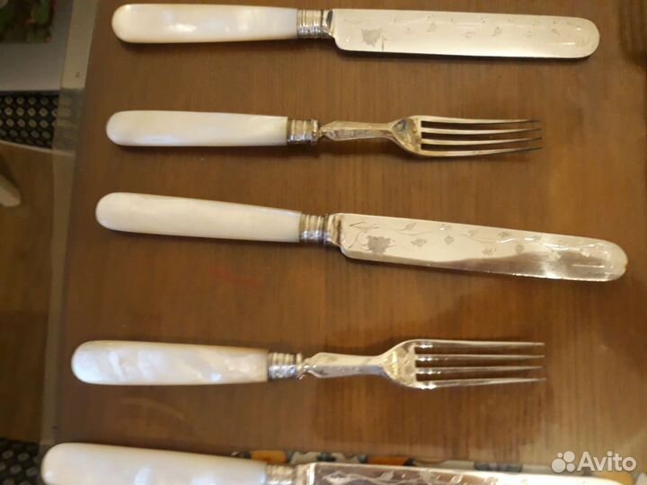 Ложки вилки и ножи винтаж