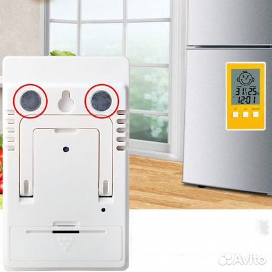 Термометр-гигрометр + часы