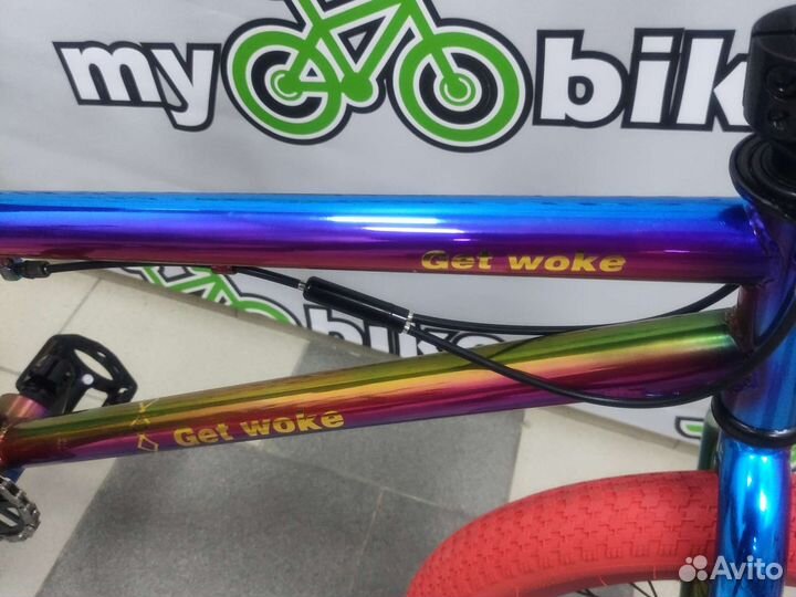 Новый бмх на промах руль крутится на 360