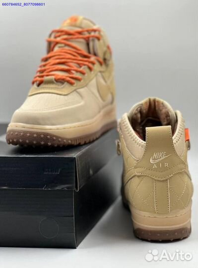 Кроссовки Nike Air Force 1 Duckboot (с мехом) (Арт.57047)