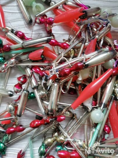 Звезда бусы на елку СССР