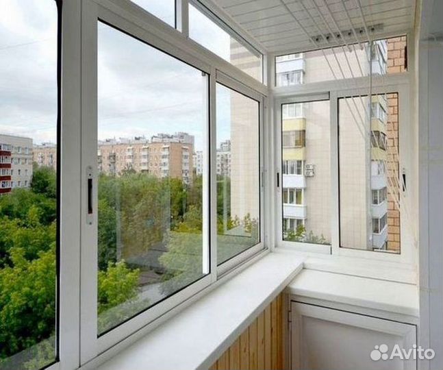 Алюминиевые окна рамы-купе