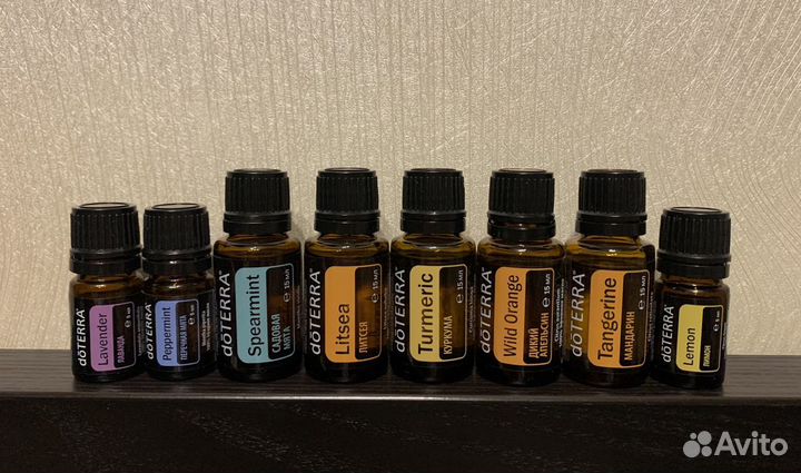 Масла терапевтического класса Doterra