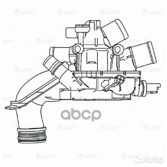 Термостат Pegout 308 11-; Citroen C4 10- 1.6i AT