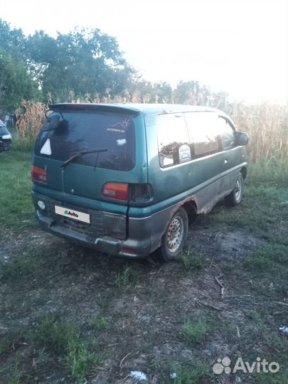 Mitsubishi Delica 2.8 AT, 1995, битый, 199 999 км