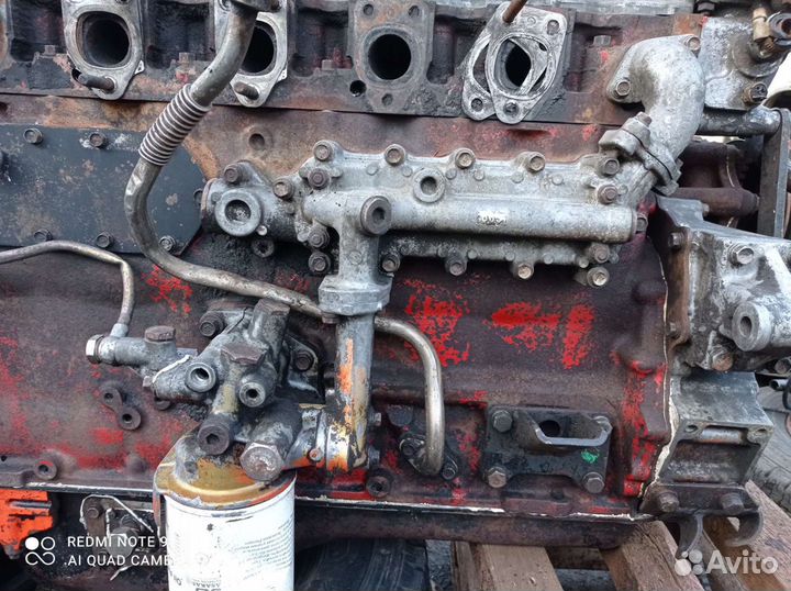 Двигатель H07C в разборе, Хино Ренджер