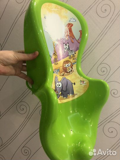 Ванночка для купания и горка