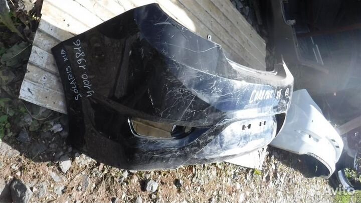 Бампер задний Hyundai Solaris I 2010-2017