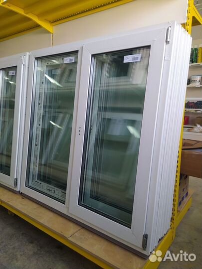 Пластиковые окна (стандартных размеров)