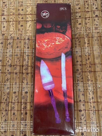 Нож и лопатка для торта